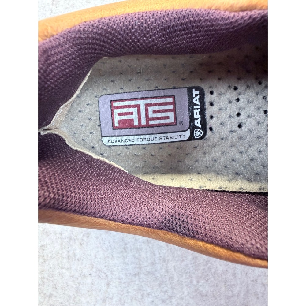 Ariat Hillsdale Slip-On Shoes Womens 6.5 Brown Leather Outdoor ATS 10027301 - Picture 8 of 11